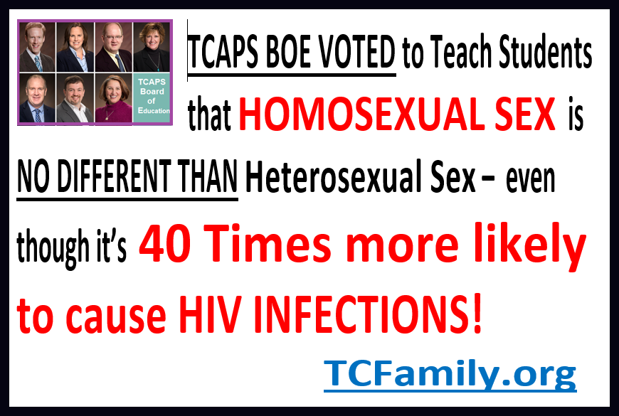 Traverse City Area Public Schools (TCAPS) Promoting Homosexuality